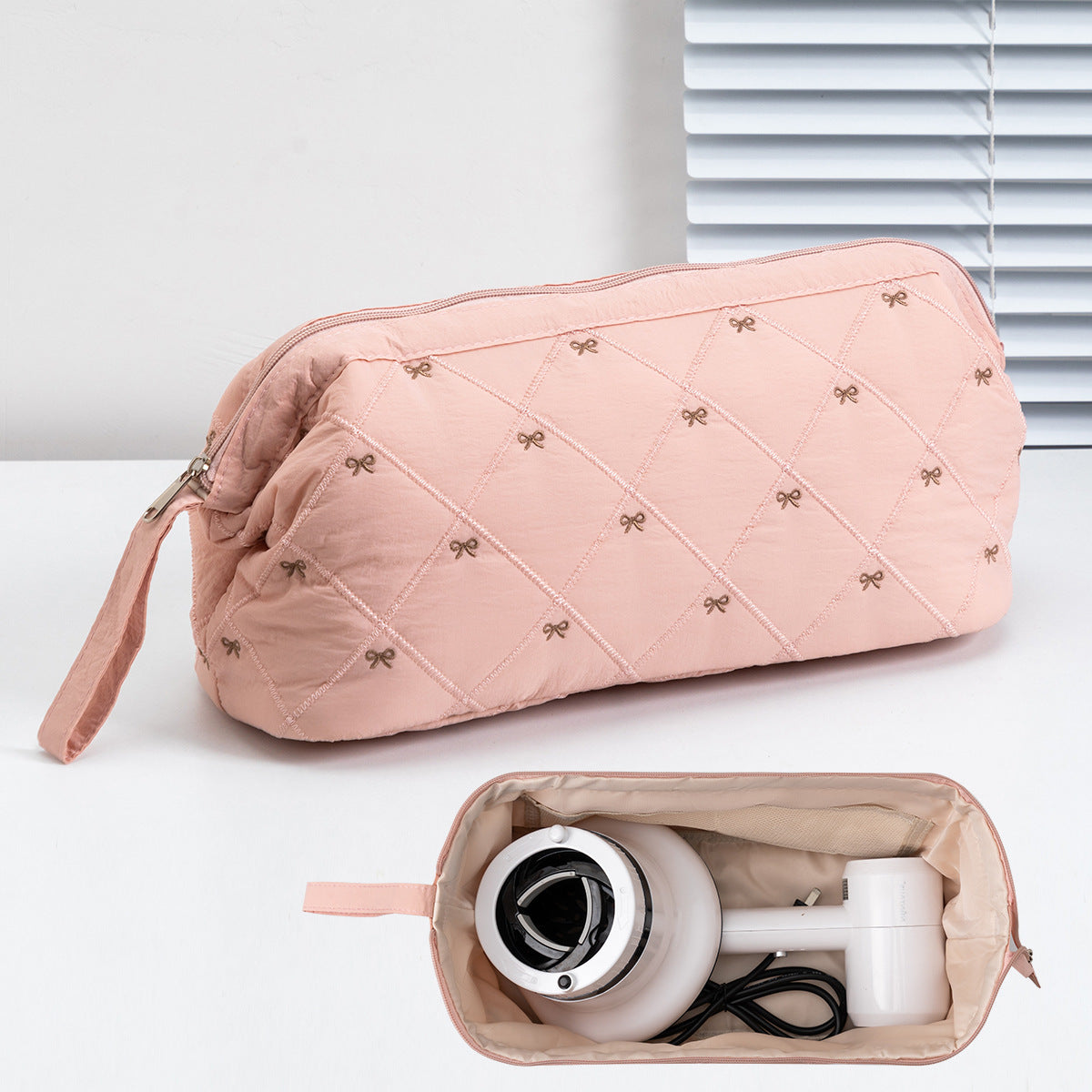 Multi functional travel grooming and storage bag for women