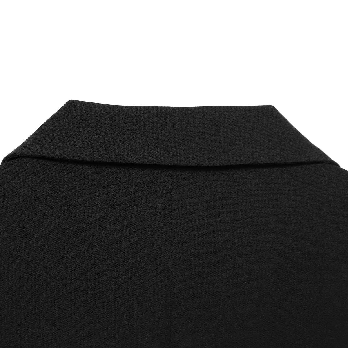 British style straight cut breasted suit jacket