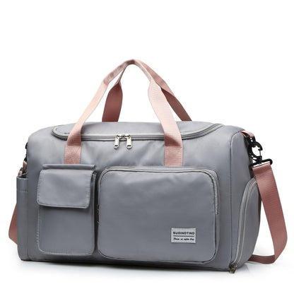 Sac de voyage multifonctionnel pour les voyages, les déplacements professionnels, porté à la main ou en bandoulière