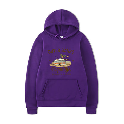 Outer Banks Pogue Life Graphic Hoodie Autumn Winter Hoodie