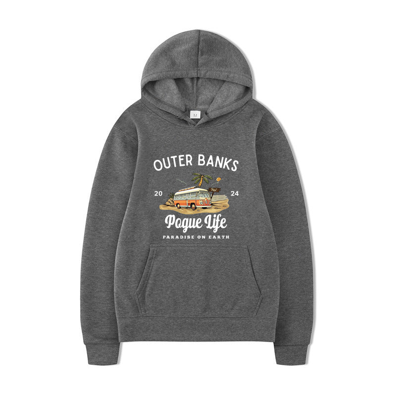 Outer Banks Pogue Life Graphic Hoodie Autumn Winter Hoodie