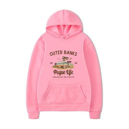 Outer Banks Pogue Life Graphic Hoodie Autumn Winter Hoodie