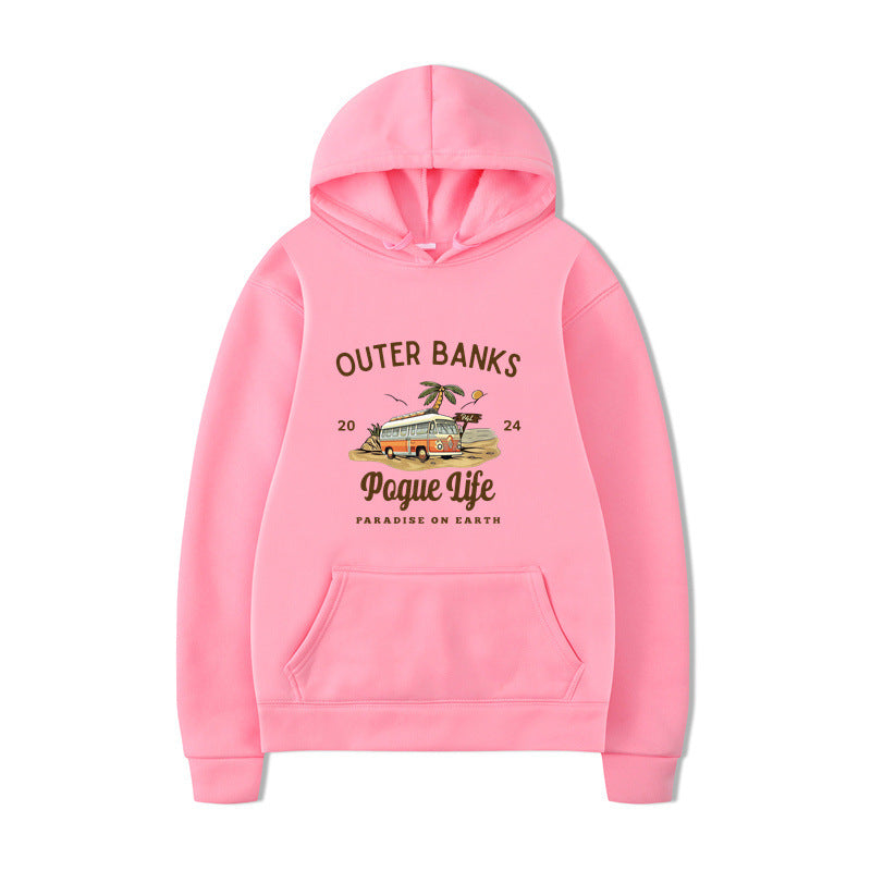 Outer Banks Pogue Life Graphic Hoodie Autumn Winter Hoodie