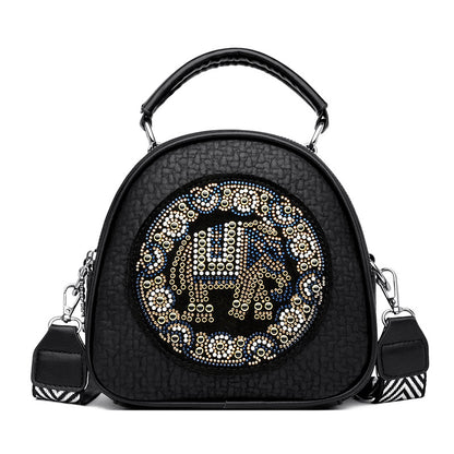 Handheld single shoulder crossbody bag
