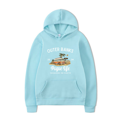 Outer Banks Pogue Life Graphic Hoodie Autumn Winter Hoodie
