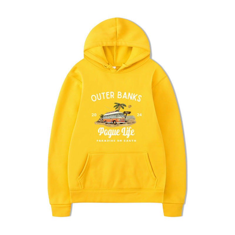 Outer Banks Pogue Life Graphic Hoodie Autumn Winter Hoodie